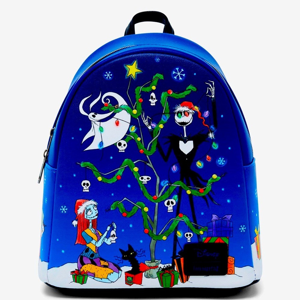 Loungefly The Nightmare Before Christmas Holiday Decorating Mini Backpac…
